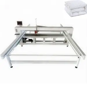 Machine de couture et de courtepointe automatique pour matelas, outil industriel avec aiguille unique, tête unique et bras Long, prix d'usine