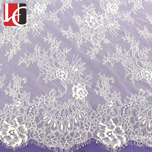HC-3814 HeChun刺繍入りシャンティリーレース生地水溶性ウェディング用イブニングドレス装飾最新デザイン