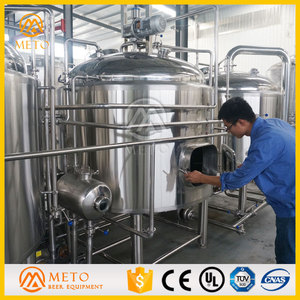 Máquina de elaboración de la cerveza Micro cervecería 1000L maceración tun brew caldera de calefacción de vapor de mini fábrica - Product Image 4