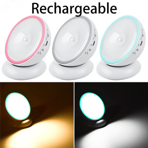 Portable USB Rechargeable étanche IPX5 corps humain Induction capteur de <span class=keywords><strong>mouvement</strong></span> LED veilleuse LED lumière de travail - Product Image 4