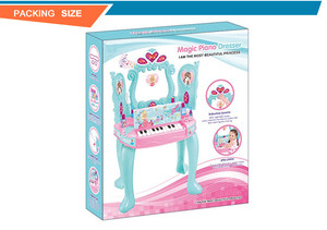 Enfants jouer à faire semblant multifonction de piano commode jouet - Product Image 4