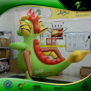 Inflatable Dễ Thương Rồng Xanh Động Vật + Inflatable Đồ Chơi Động Vật Trang Phục Anime Hongyi Sph - Product Image 3