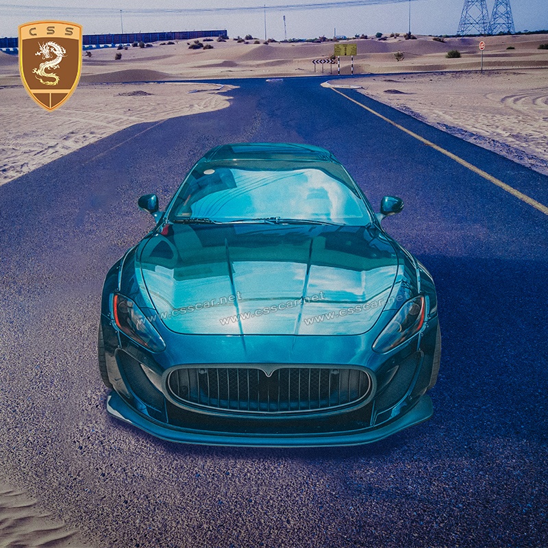 LB Стиль FRP передние бамперы для губ боковые юбки задние губы Спойлеры широкие боди наборы для Maserati Gran Туризм GTS