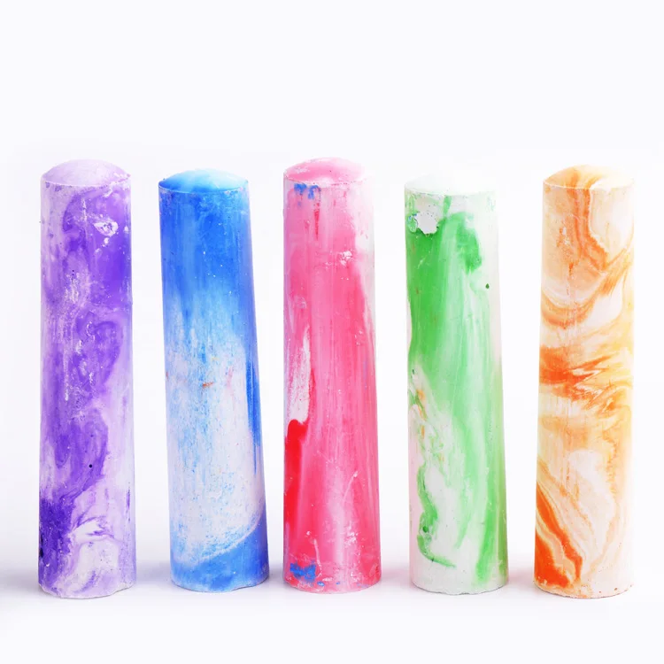 Оптовая продажа, мелки для рисования, 5 шт., крупные цветные мелки для детей