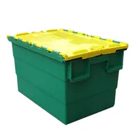 Heavy Duty 70L Plastic Moving Industrial Storage Boxes