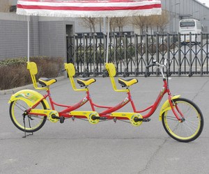 관광 라이딩 P3-24 위한 3 개의 좌석과 24 ''탠덤 자전거 - Product Image 2