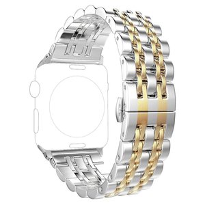 Bracelet de rechange IVANHOE pour Apple Watch 38mm 42mm série 4/3/2/1, Bracelet de rechange en métal en acier inoxydable pour montre intelligente - Product Image 3