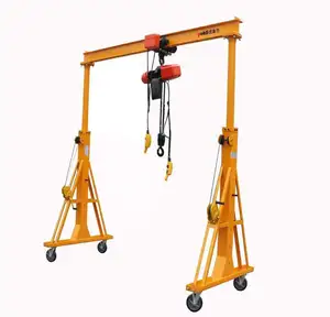 Portabel Lipat Mini Kecil Gantry Crane