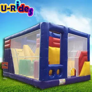 Commercial Inflatable Bounce House Combo Jumping Bouncy Castle Mini Inflatable Obstacle For Kids Party Use