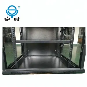 Network Cabinet 19 Inch Data Center Used Indoor Wall Mount Server Rack With 1 Fan And Shelf Wall Network Cabinet