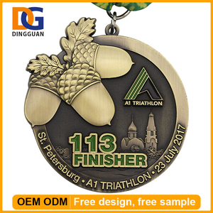 Werbe Günstige Factory Custom Geschenke Metall Religiöse Sport Medaille - Product Image 3