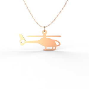 Colar de Avião com Design Novo e Fashion, Joia de Aeronave, Pingente de Helicóptero - Product Image 2