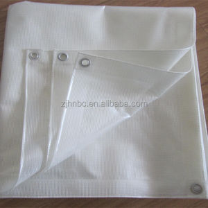 Rõ ràng tinh thể trong suốt PVC trong suốt lưới vải 2025 - Product Image 6