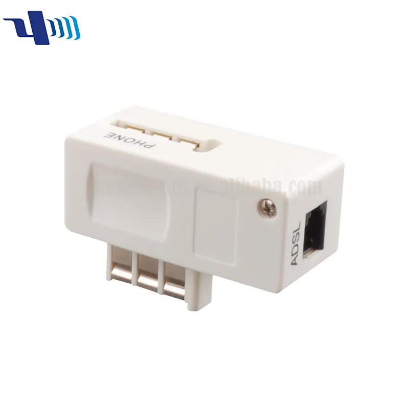 Fransız ADSL Modeli splitter RJ11 RJ45 Filtre