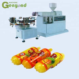 Completare 1 tonnellata all'ora tubo di plastica ghiacciolo macchina per fare bevande pop - Product Image 5