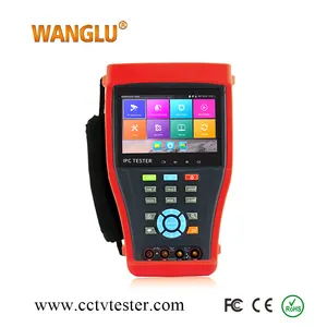 4.3 inch IP/AHD/TVI/CVI camera tester, great CCTV tools for various camera installation and maintenance