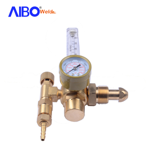 Professionele Preset Tig Mig Lassen Gas Argon <span class=keywords><strong>Co2</strong></span> <span class=keywords><strong>Regulator</strong></span> Met Flowmeter - Product Image 5