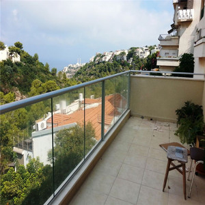 Thấp hiện đại Giá Sàn Lan Can/U Kênh Thủy Tinh Lan Can/Lan Can Kính - Product Image 5