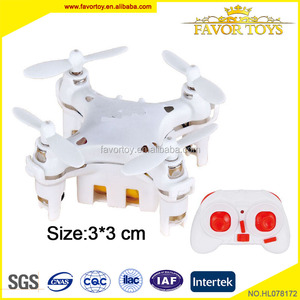 Nueva llegada 4CH 2.4 G 3 CM mini radio control rc drone plano para el niño - Product Image 1