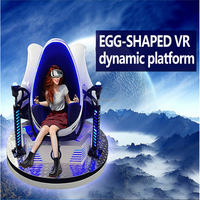Nouveau produit 9D VR cinéma Réalité Virtuelle machine de Jeu vidéo avec 9D lunettes et chaise