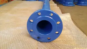 Wholesale DI Ductile Iron Flanged Pipe Flange Welding Pipe For Water Or Sewerage