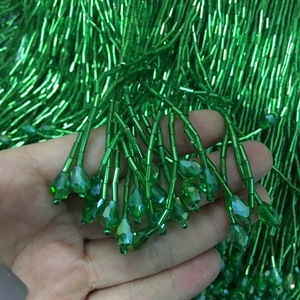 40cm hạt rìa <span class=keywords><strong>TRIM</strong></span> cho Haute Couture - Product Image 3