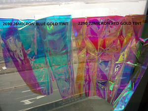 Rotolo di pellicola iridescente arcobaleno Mylar da 22 micron per un look splendido nel design artistico - Product Image 3