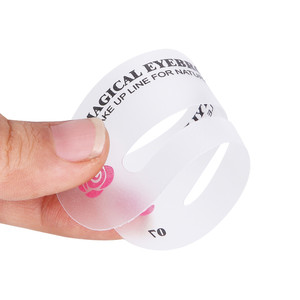 24 estilos estilos de sobrancelha, estêncil para maquiagem, conjunto de molde de beleza, ferramenta de desenho de maquiagem, modelo de sobrancelha negra, 24 peças - Product Image 3