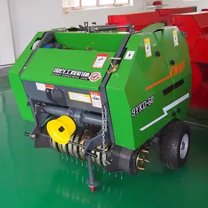 Atv Pto Tractor Forage Mini Round Hay Price Tractor Mounted Mini Round Baler Parts Machine For Farm Use