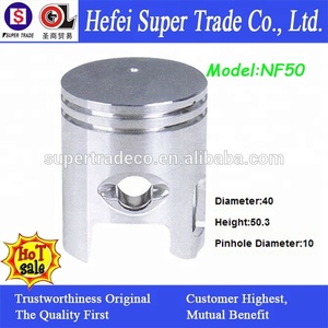 Phụ Tùng Xe Máy Bộ Pít-tông Chất Lượng Cao Phụ Kiện Xe Máy Sử Dụng Cho <span class=keywords><strong>NF50</strong></span> - Product Image 2