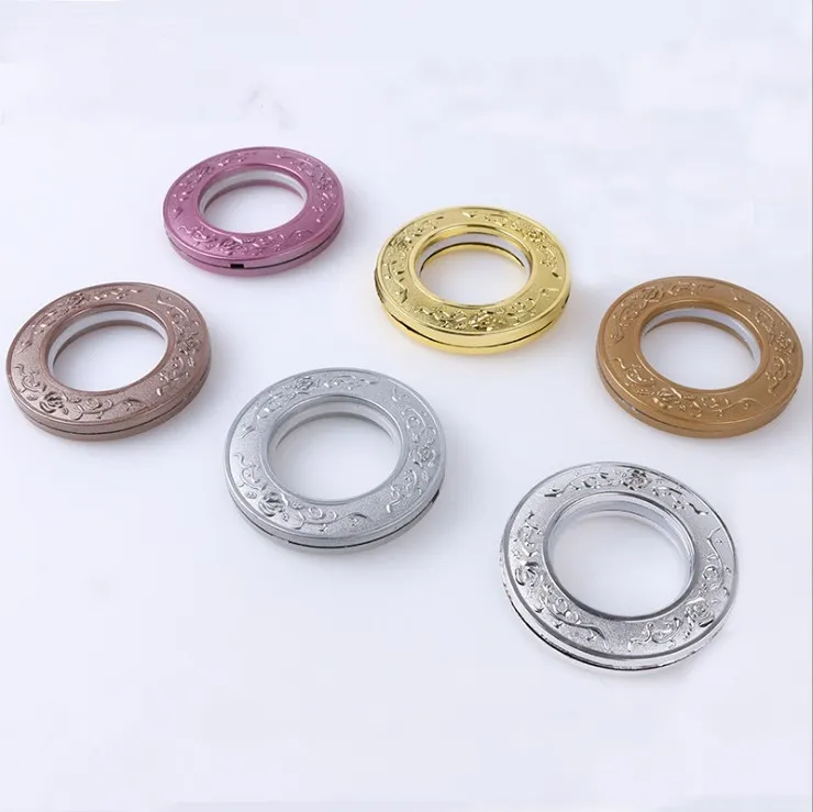 Wholesale curtain accessories,high quality metal brass decoration curtain eyelet ring