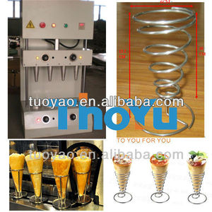 <span class=keywords><strong>Pizza</strong></span> de acero inoxidable rodillo la masa/cono <span class=keywords><strong>pizza</strong></span> moldeador de la máquina de sms: 0086-15238398301 - Product Image 1