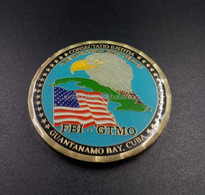 Brauch gestempelt Technik und usa stil metall-<span class=keywords><strong>m</strong></span>ünze - Product Image 2