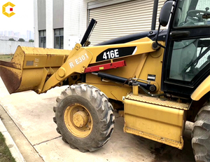 Retroexcavadora de ruedas Cat 416E de segunda mano, potencia fuerte, barata, a la venta, retroexcavadora Caterpillar usada 416e Japón - Product Image 4