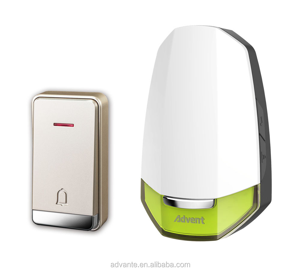 Водонепроницаемый беспроводной дверной звонок, умный дверной звонок, 32 колокольчика, диапазон 150 м для дома