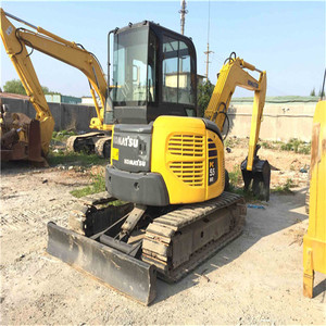 Mini excavadora komatsu, excavadora usada Komatsu PC55mr en venta/excavadora Komatsu Mini PC55 usada en SHANGHAI - Product Image 1