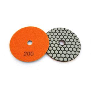 Almohadilla <span class=keywords><strong>de</strong></span> pulido seco <span class=keywords><strong>de</strong></span> diamante <span class=keywords><strong>de</strong></span> resina, 7 escalones, 100mm, para granito, mármol - Product Image 4