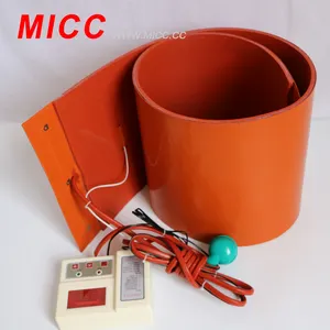MICC औद्योगिक हीटर सिलिकॉन रबर हीटिंग प्लेट/कंबल/पैड