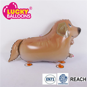 Juguetes y pasatiempos gran globo globo que camina del perro de plástico duro - Product Image 1