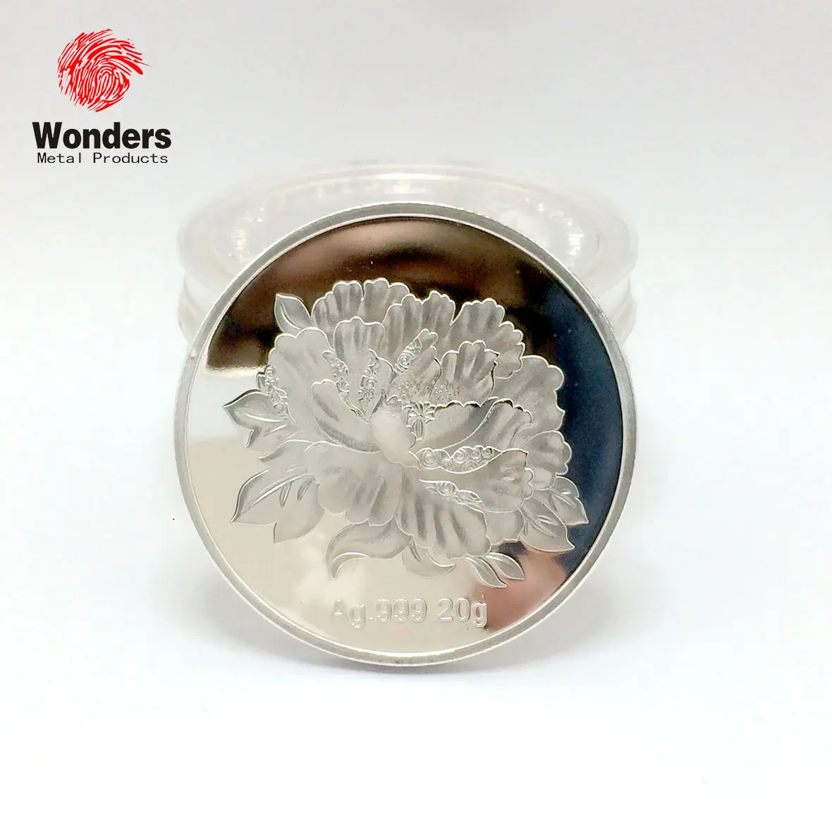 स्टर्लिंग चांदी सिक्का मुद्रांकन स्मारिका का सिक्का प्रेस मशीन द्वारा डीलर