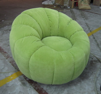 Meubles de maison en tissu de chaise de loisirs de conception de citrouille confortable chinoise pour la chaise de salon et de chambre