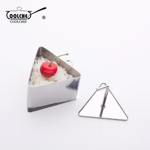 3 pz Triangolo Handmade Su Misura Muffa Del Pane