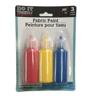 COLORFUL Fabric Paint Set for Clothes with 6 Brushes, 1 Palette, 12 Colors  Permanent Textile Puffy
