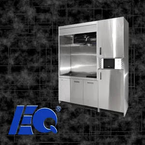 Luxury No Welding RTA Stainless Steel 304 OEM Small Kitchen Cabinet