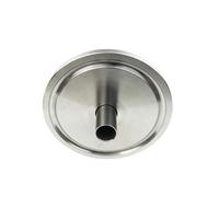 1,5 "Tri Clover to Homebrew Beer Corny Keg Ball Lock Post SS304 Brewer sanitario Fitting 50,5mm OD Virola SS Fermentador cónico