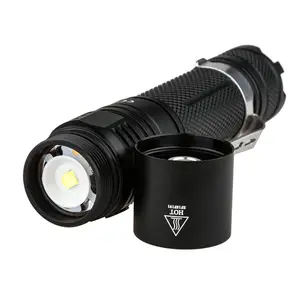 Linterna de luz de caza alimentada por agua, luz con 5 modos, tablero DTP MCPCB