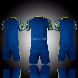 Latest New Plain Design Soccer Fashion Jersey Set, High Quality Soccer Uniform/football Uniform Support for Custom Embroidery - Product Image 6