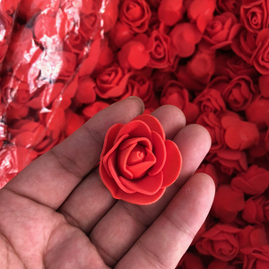 Fiore artificiale teddy bear 3.5 centimetri di schiuma <span class=keywords><strong>rose</strong></span> - Product Image 5