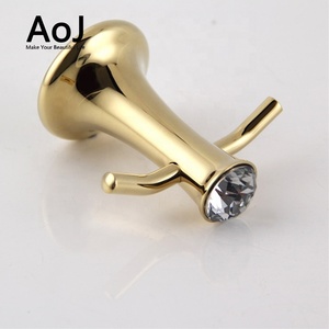 Portarrollos de Papel Higiénico de Pared, Diseño Tradicional, Ecológico, de Aleación de Zinc, Cromado en Oro, 3 Años de Garantía - Product Image 4