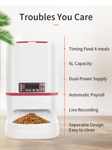 Dispensador de Comida Automático Inteligente para Perros <span class=keywords><strong>IPet</strong></span>, de Plástico, con Temporizador, Ecológico, para Entrenamiento de Agilidad - Product Image 6